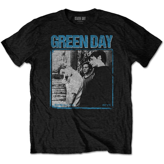Green Day Unisex T-Shirt: Photo Block T-Shirt