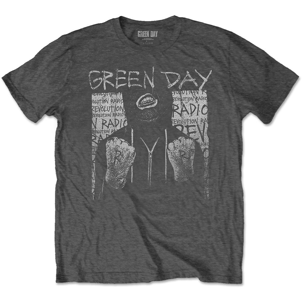 Green Day Unisex T-Shirt: Ski Mask T-Shirt