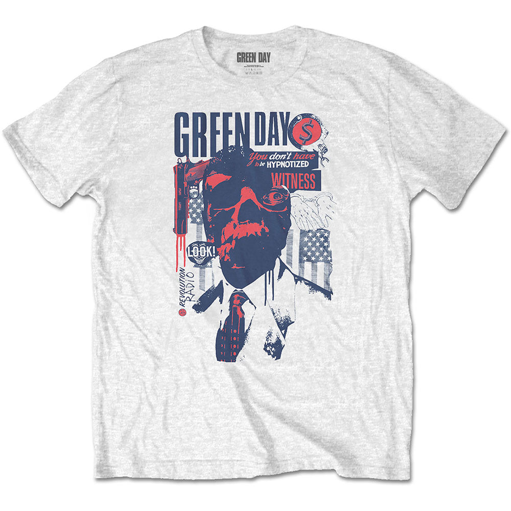 Green Day Unisex T-Shirt: Patriot Witness T-Shirt