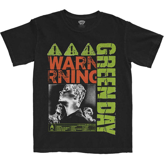 Green Day Unisex T-Shirt: Warning T-Shirt