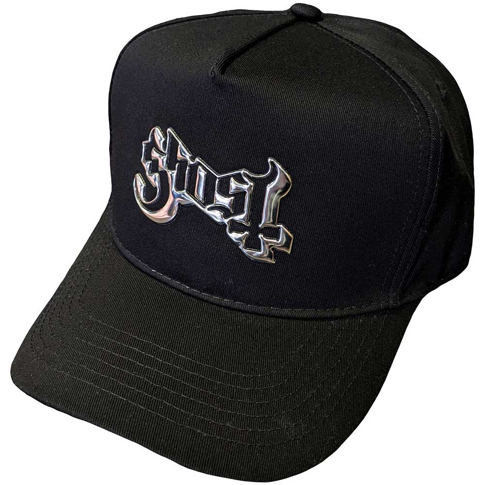 Ghost Unisex Baseball Cap: Logo (Sonic Silver) Baseballpet