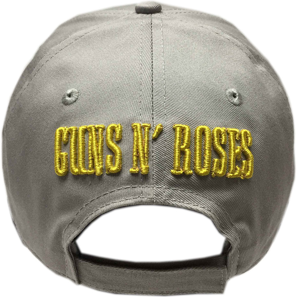 Guns N' Roses Unisex Baseball Cap: Circle Logo (Grey) Baseballpet