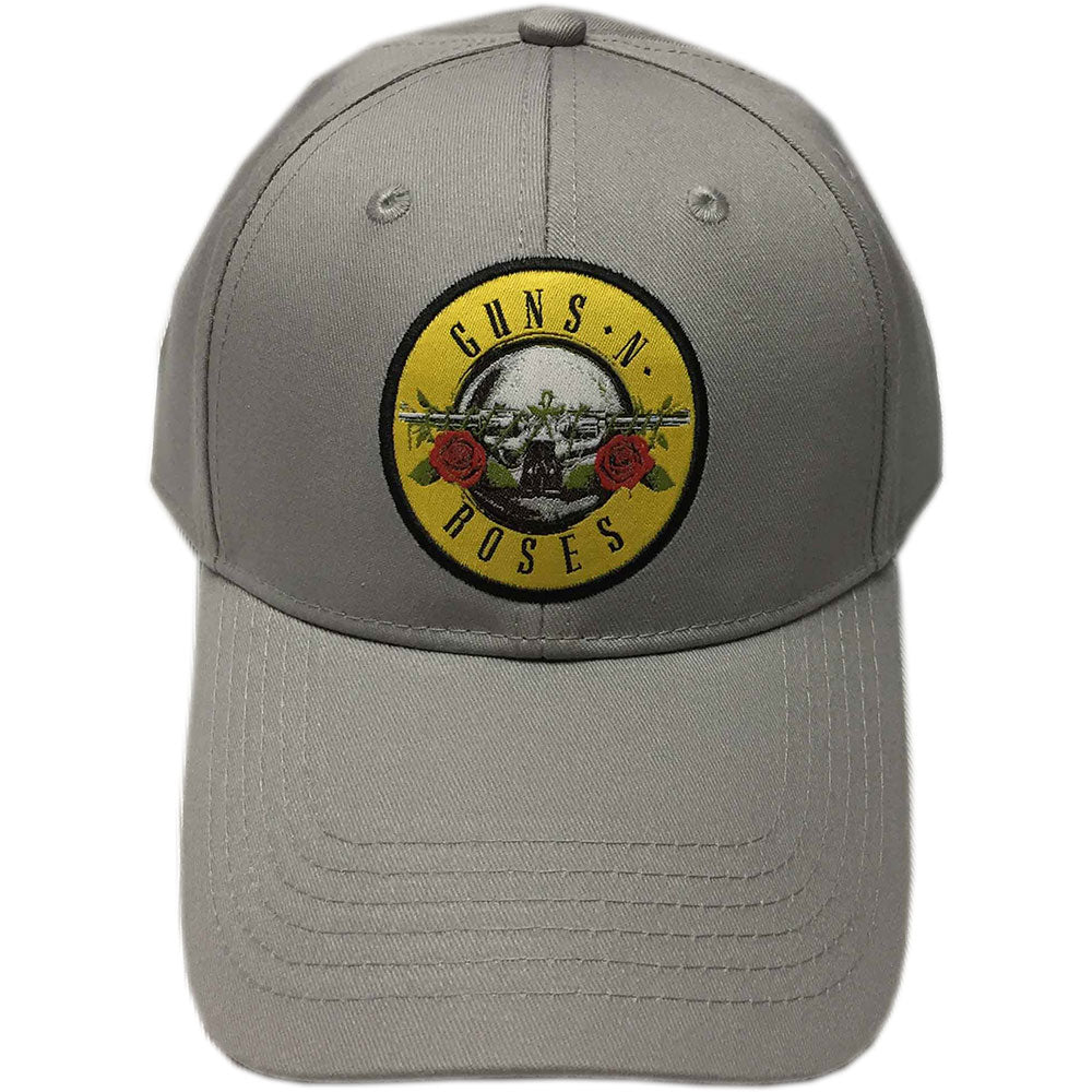 Guns N' Roses Unisex Baseball Cap: Circle Logo (Grey) Baseballpet