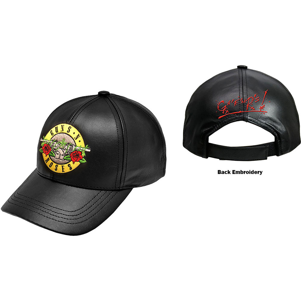 Guns N' Roses Unisex Baseball Cap: GnFnRs (Faux Leather) Baseballpet