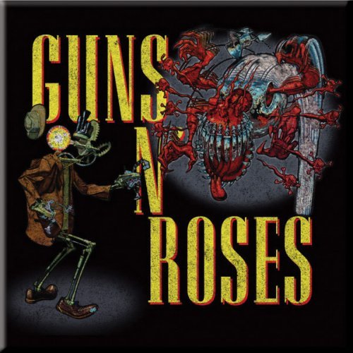 Guns N' Roses Fridge Magnet: Attack Koelkastmagneet