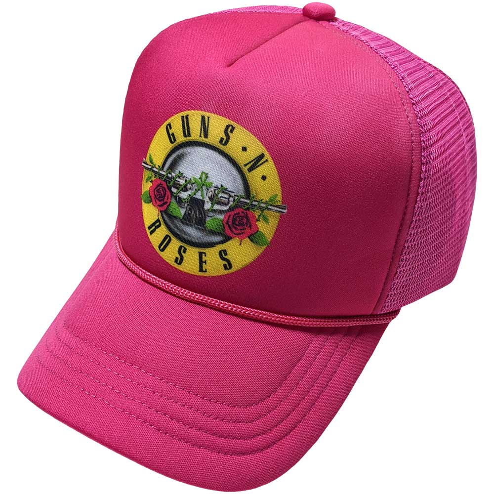 Guns N' Roses Unisex Mesh Back Cap: Classic Logo Mesh Back Cap