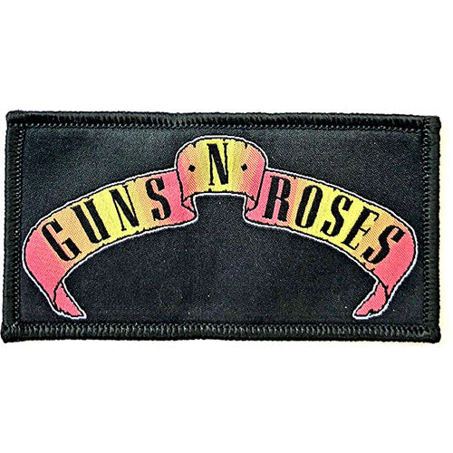 Guns N' Roses Standard Patch: Scroll Logo Standaard patch