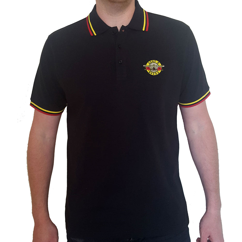 Guns N' Roses Unisex Polo Shirt: Classic Logo Polo Shirt