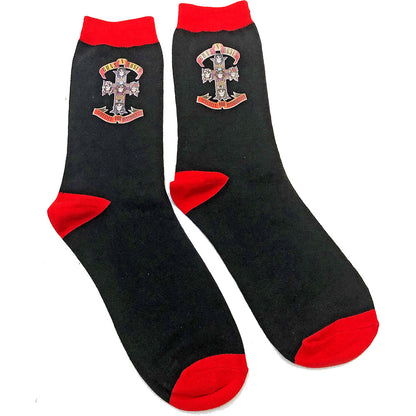 Guns N' Roses Unisex Ankle Socks: Appetite Cross (UK Size 7 - 11) Enkelsokken