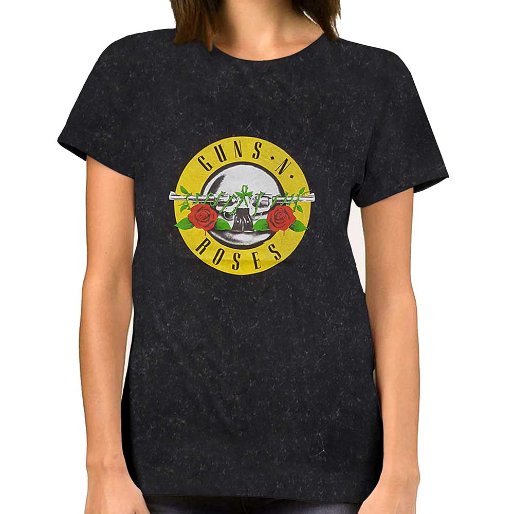 Guns N' Roses Unisex T-Shirt: Classic Logo (Wash Collection) T-Shirt