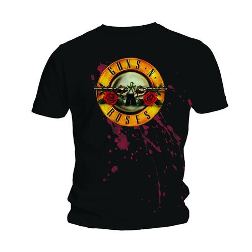 Guns N' Roses Unisex T-Shirt: Bullet T-Shirt