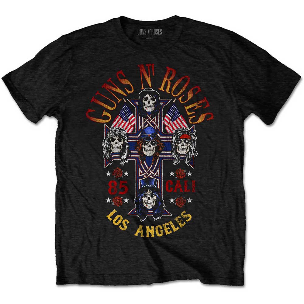 Guns N' Roses Unisex T-Shirt: Cali' '85 T-Shirt