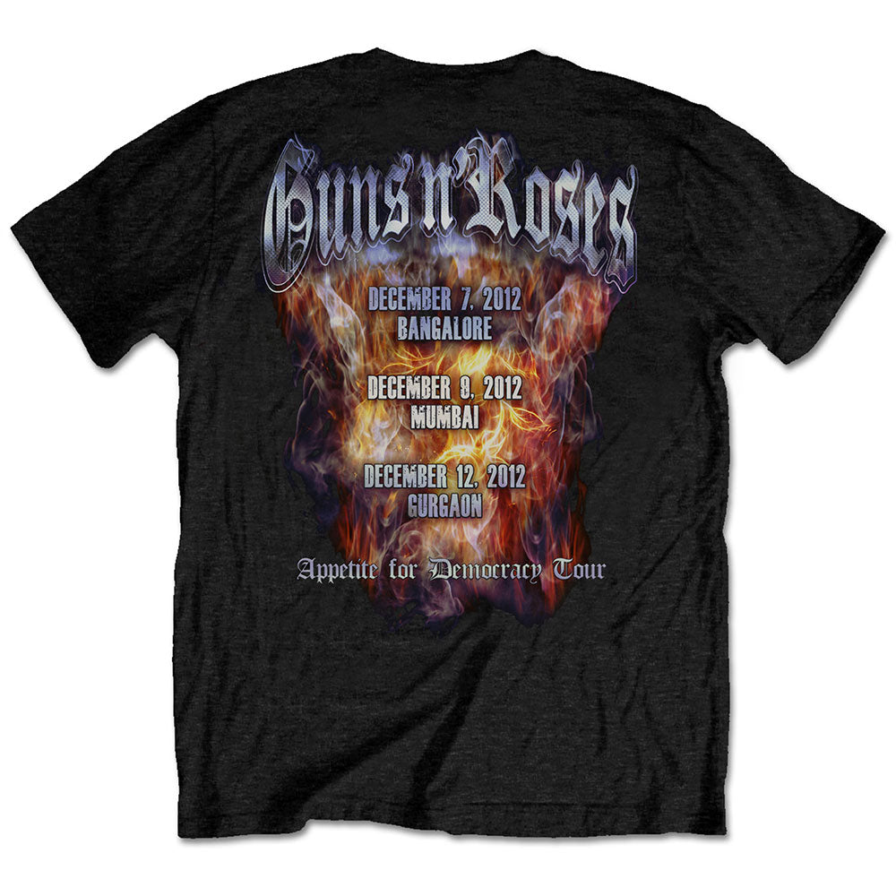 Guns N' Roses Unisex T-Shirt: Torso (Back Print) T-Shirt