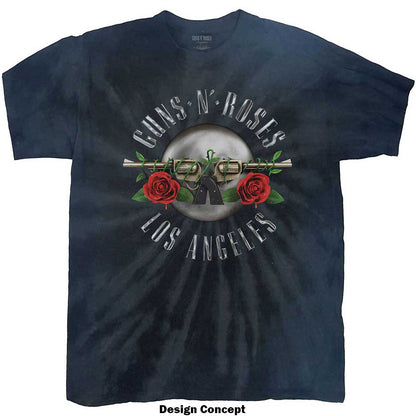 Guns N' Roses Unisex T-Shirt: Los Angeles (Wash Collection) T-Shirt