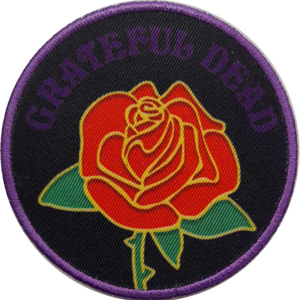 Grateful Dead Standard Patch: Rose Standaard patch