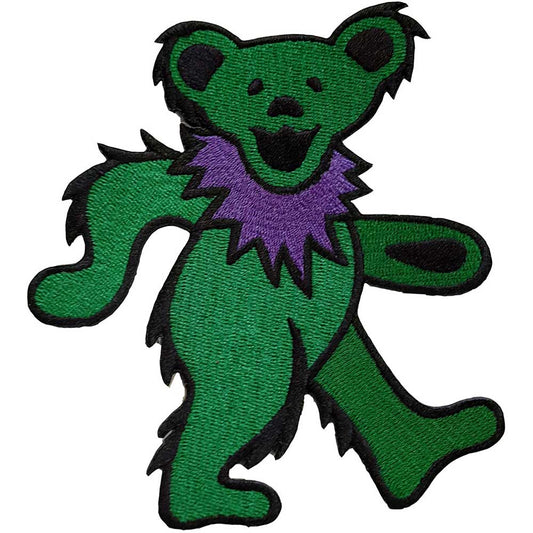Grateful Dead Standard Patch: Green Dancing Bear Standaard patch