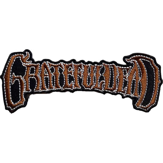 Grateful Dead Standard Patch: Gold Logo Standaard patch