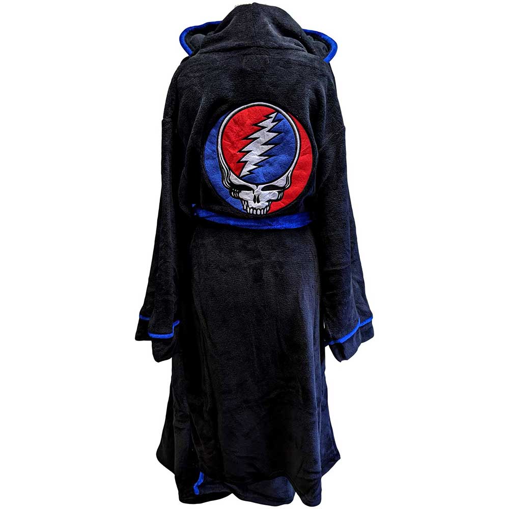 Grateful Dead Unisex Bathrobe: Steal Your Face (Small - Medium) Bathrobe