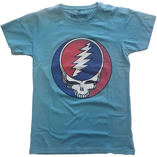Grateful Dead Unisex T-Shirt: Steal Your Face Classic T-Shirt