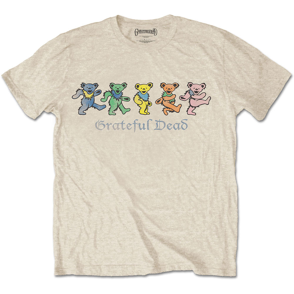 Grateful Dead Unisex T-Shirt: Dancing Bears T-Shirt