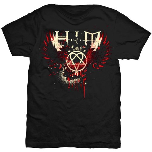 HIM Unisex T-Shirt: Wings Splatter T-Shirt