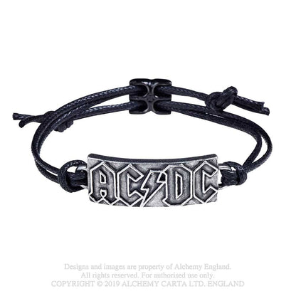 AC/DC Wrist Strap: Lightning Logo Wrist Strap