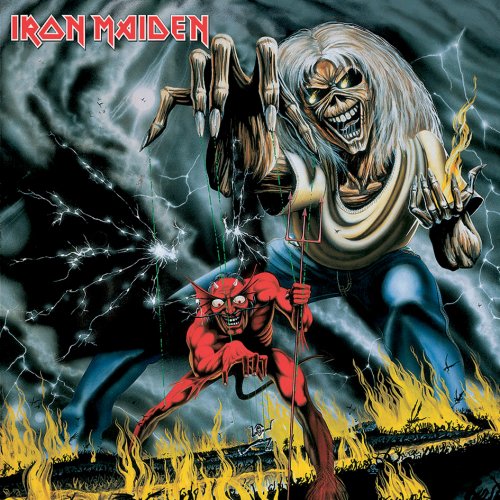 Iron Maiden Greetings Card: Number Of The Beast Wenskaart