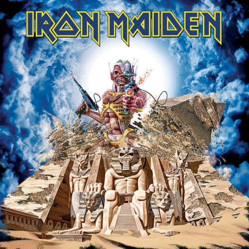 Iron Maiden Greetings Card: Somewhere back in time Wenskaart