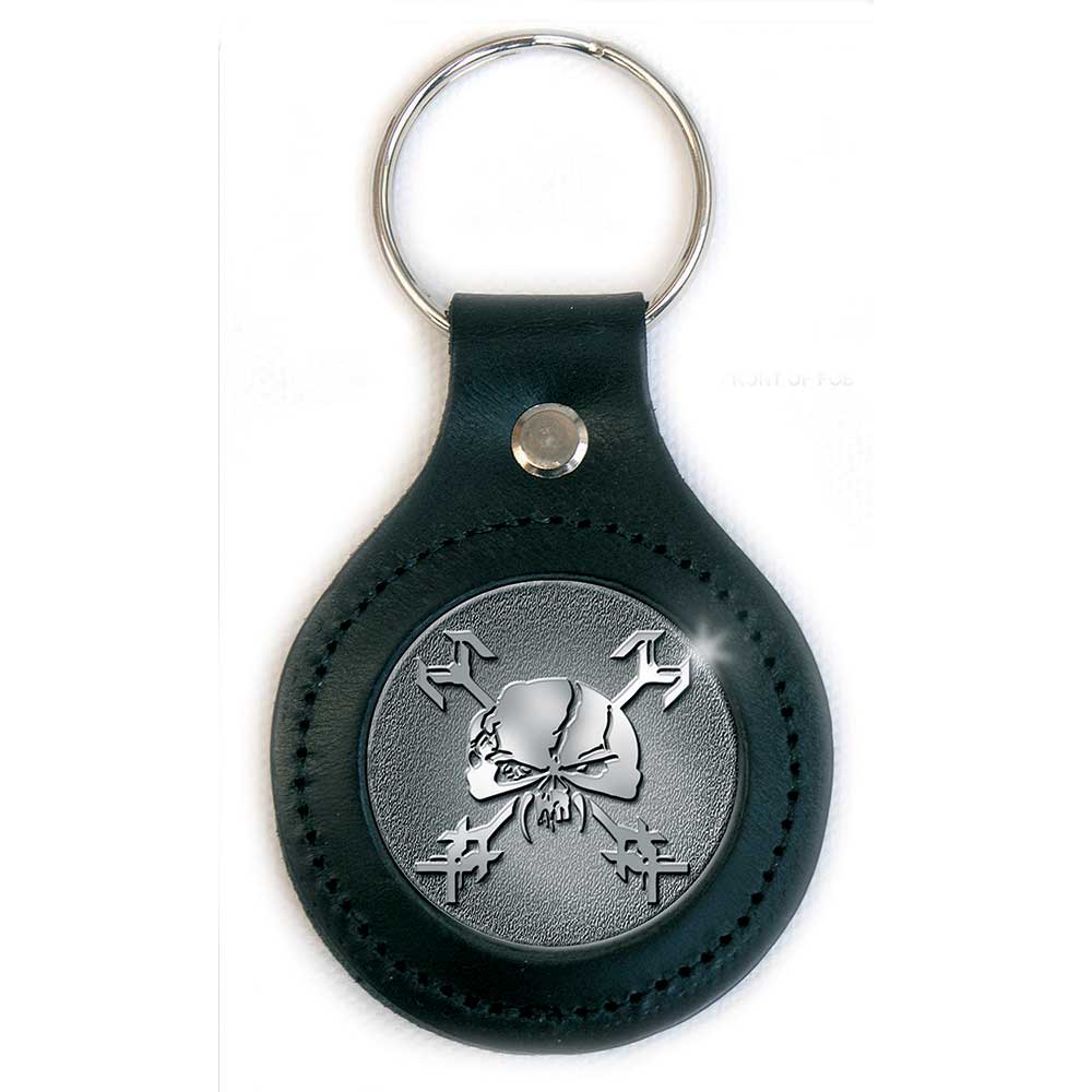 Iron Maiden Keychain: Final Frontier Icon (Leather Fob) Sleutelhanger