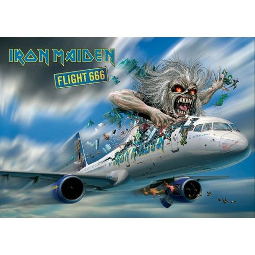 Iron Maiden Postcard: Flight 666 (Standard) Postkaart