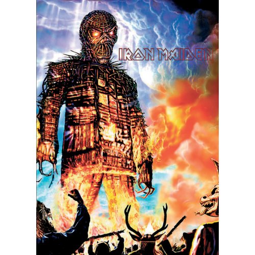 Iron Maiden Postcard: Wicker Man (Standard) Postkaart