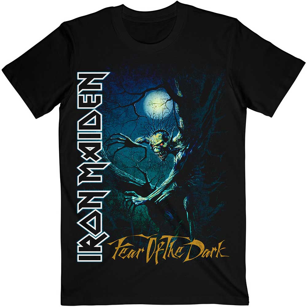 Iron Maiden Unisex T-Shirt: Fear of the Dark Tree Sprite T-Shirt