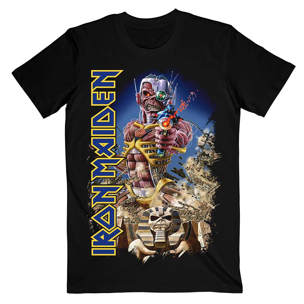 Iron Maiden Unisex T-Shirt: Somewhere Back in Time T-Shirt