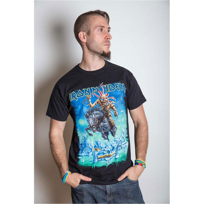 Iron Maiden Unisex T-Shirt: Tour Trooper (Back Print) T-Shirt