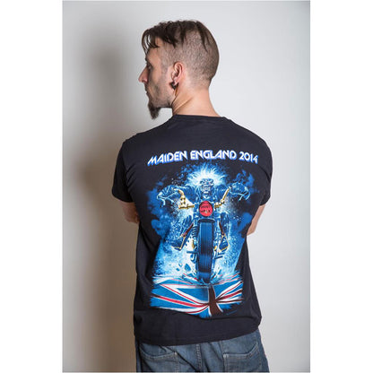 Iron Maiden Unisex T-Shirt: Tour Trooper (Back Print) T-Shirt