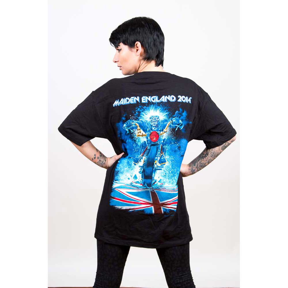 Iron Maiden Unisex T-Shirt: Tour Trooper (Back Print) T-Shirt