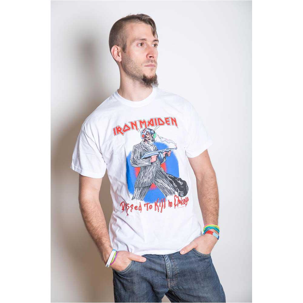 Iron Maiden Unisex T-Shirt: Chicago Mutants (Back Print) T-Shirt