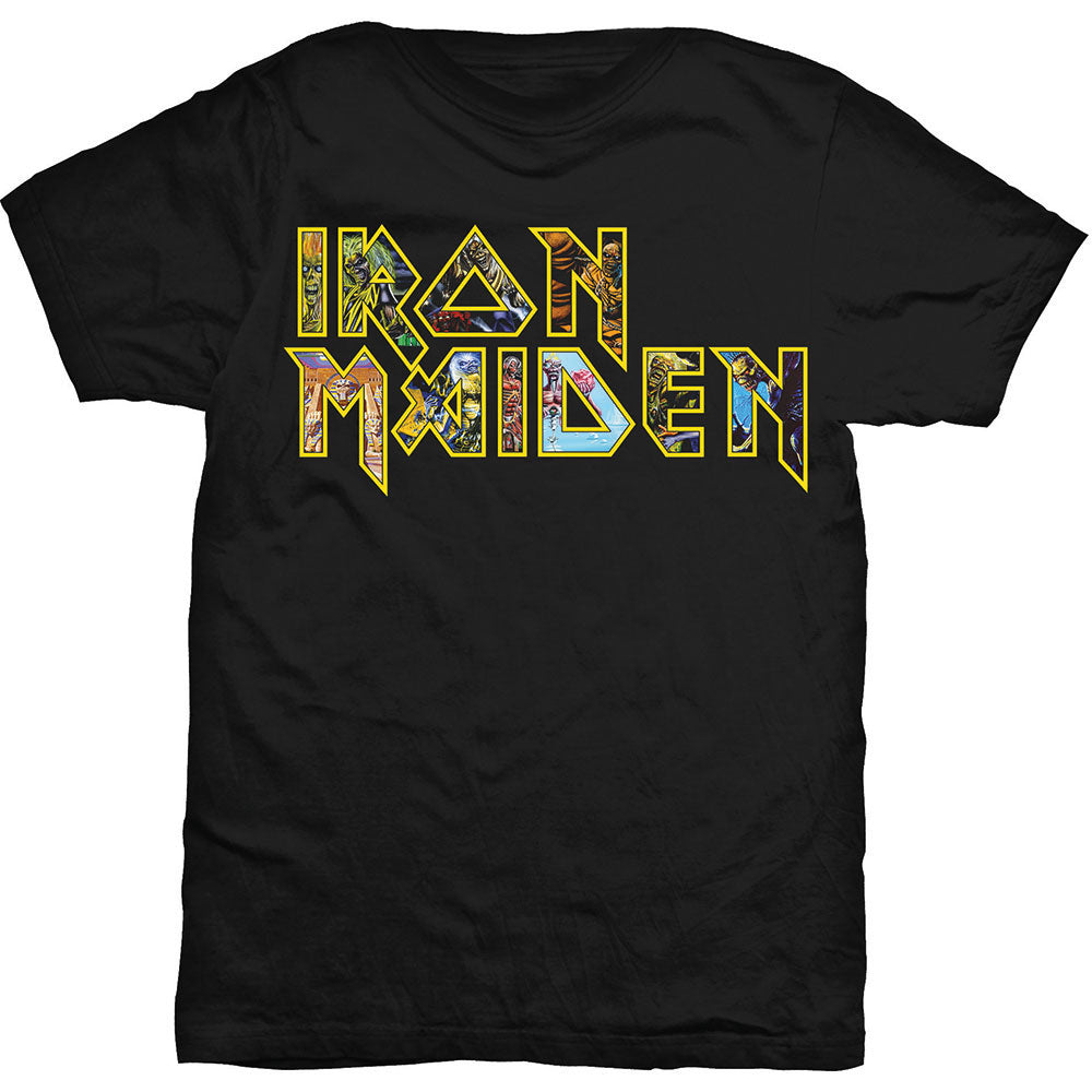 Iron Maiden Unisex T-Shirt: Eddie Logo T-Shirt