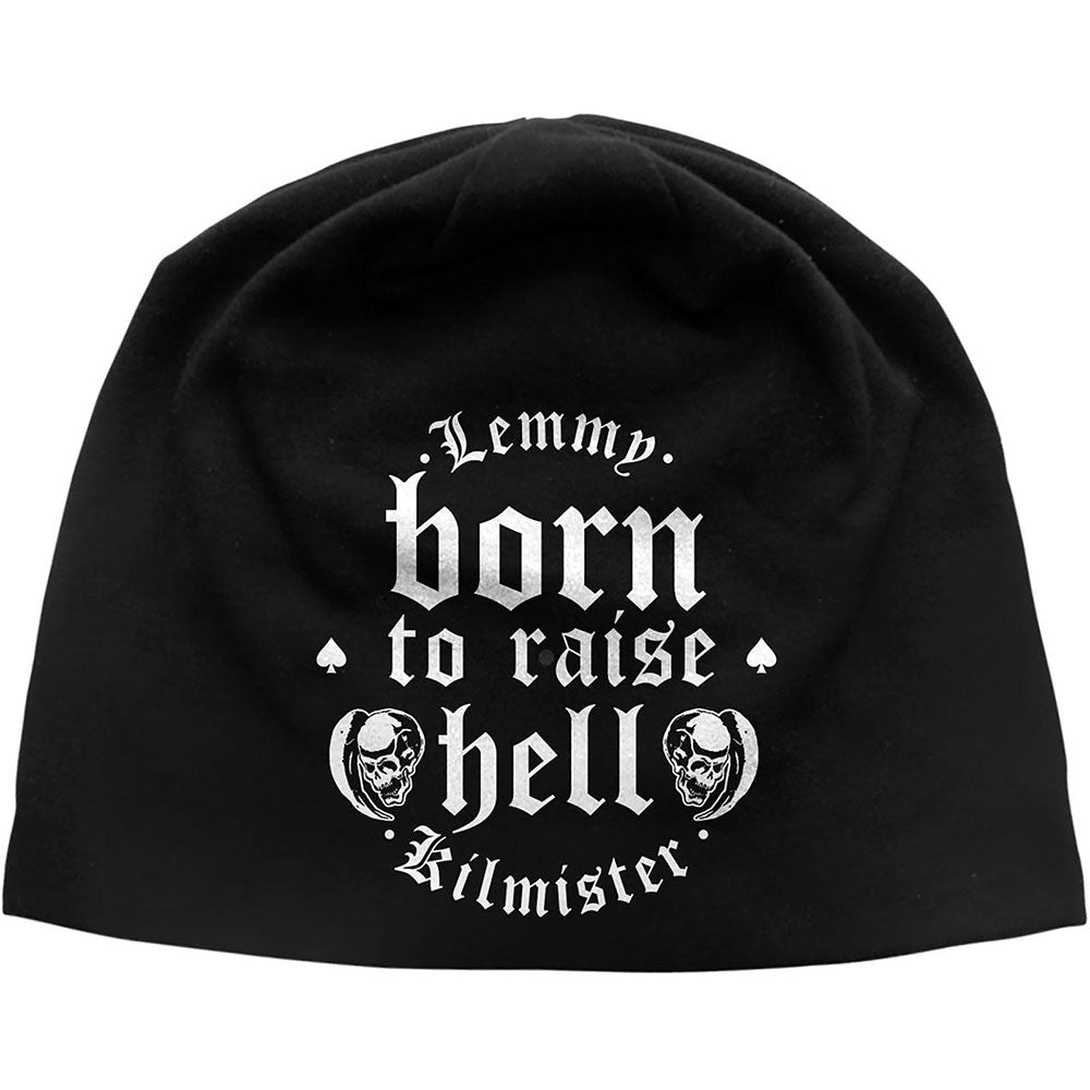 Lemmy Unisex Beanie Hat: Born to Raise Hell Muts