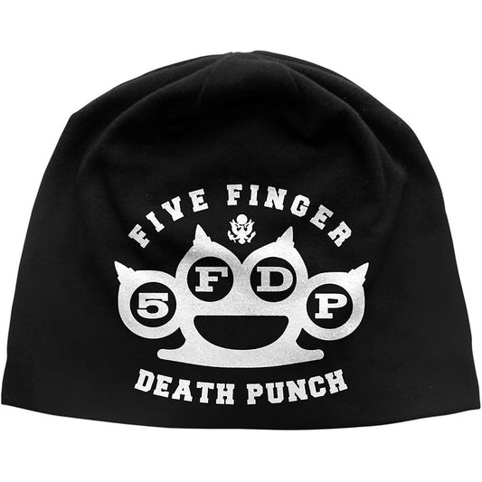 Five Finger Death Punch Unisex Beanie Hat: Logo Muts