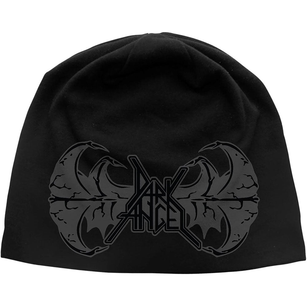 Dark Angel Unisex Beanie Hat: Winged Logo Muts