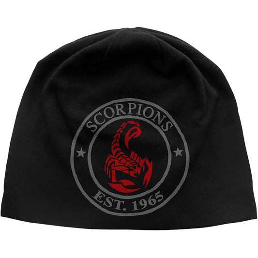 Scorpions Unisex Beanie Hat: Est. 1965 Muts