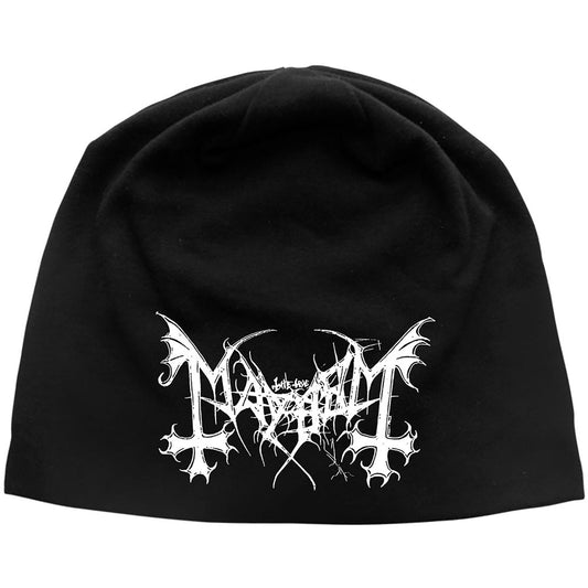 Mayhem Unisex Beanie Hat: Logo Muts