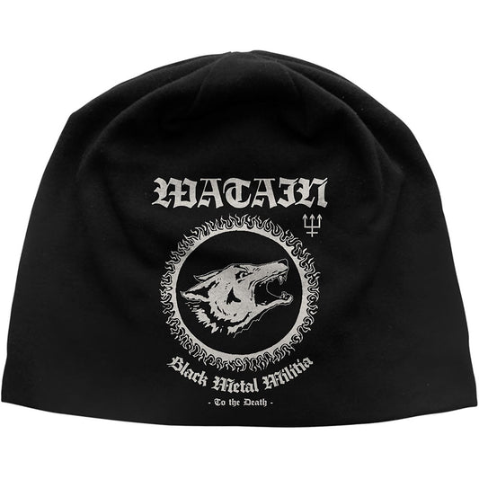 Watain Unisex Beanie Hat: Black Metal Militia Muts