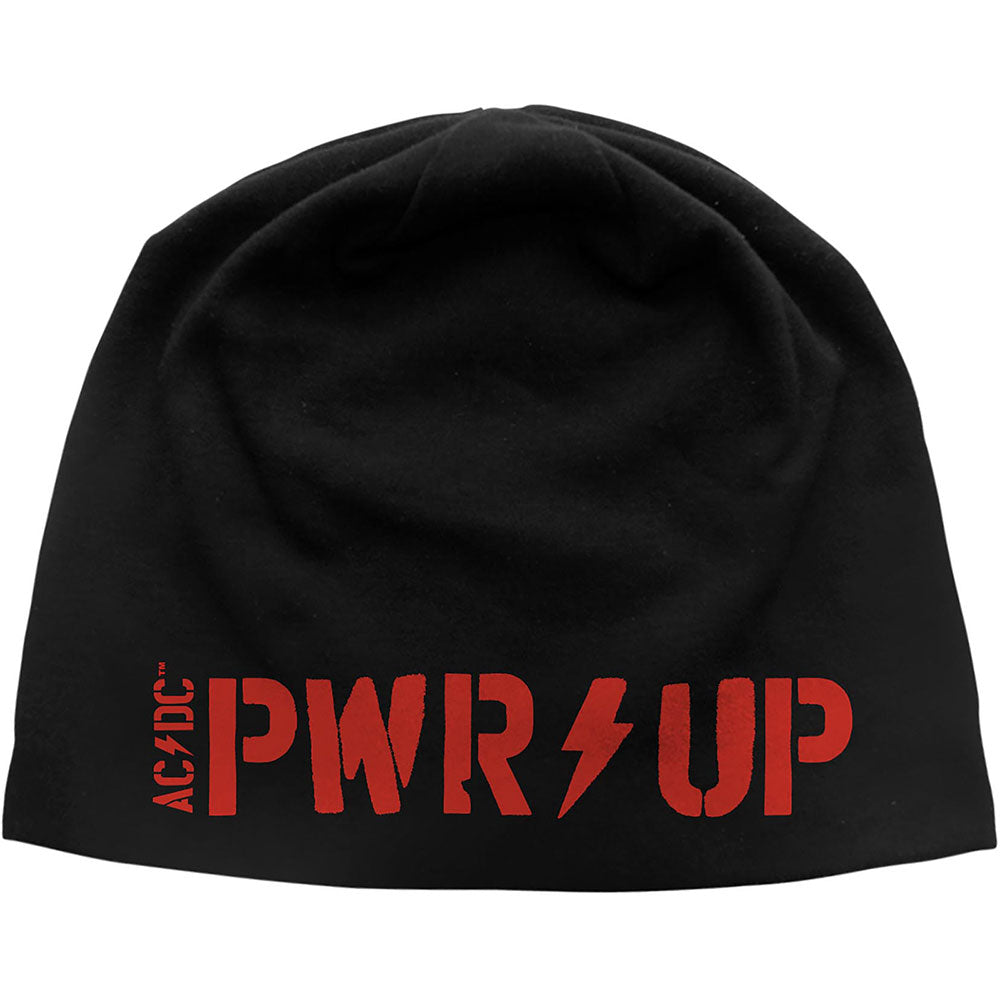 AC/DC Unisex Beanie Hat: PWR-UP Muts