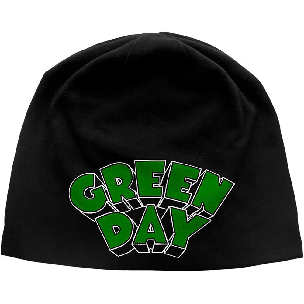 Green Day Unisex Beanie Hat: Dookie Logo Muts