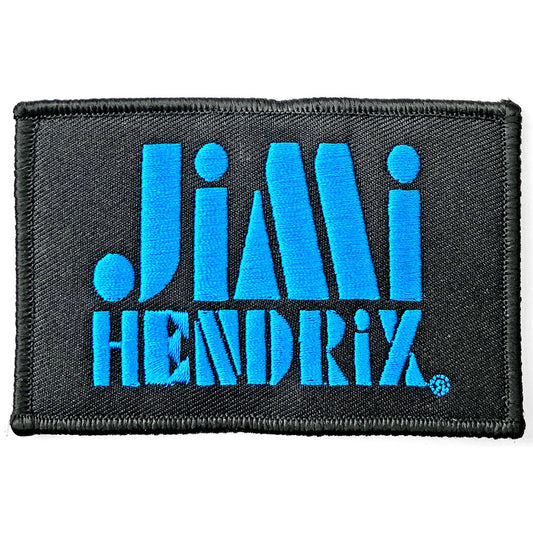 Jimi Hendrix Standard Patch: Stencil Logo Standaard patch
