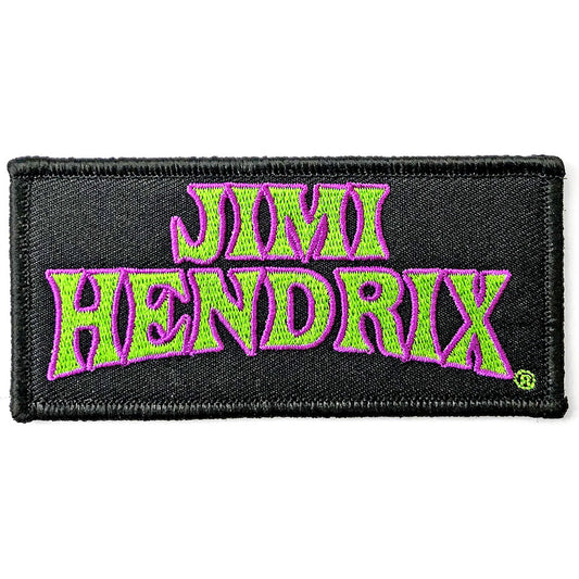 Jimi Hendrix Standard Patch: Arched Logo Standaard patch