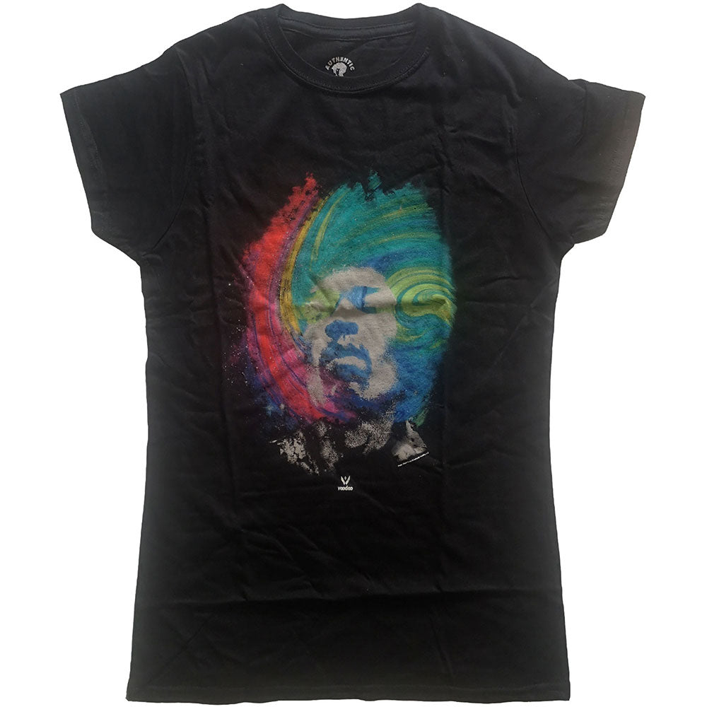 Jimi Hendrix Ladies T-Shirt: Galaxy T-Shirt