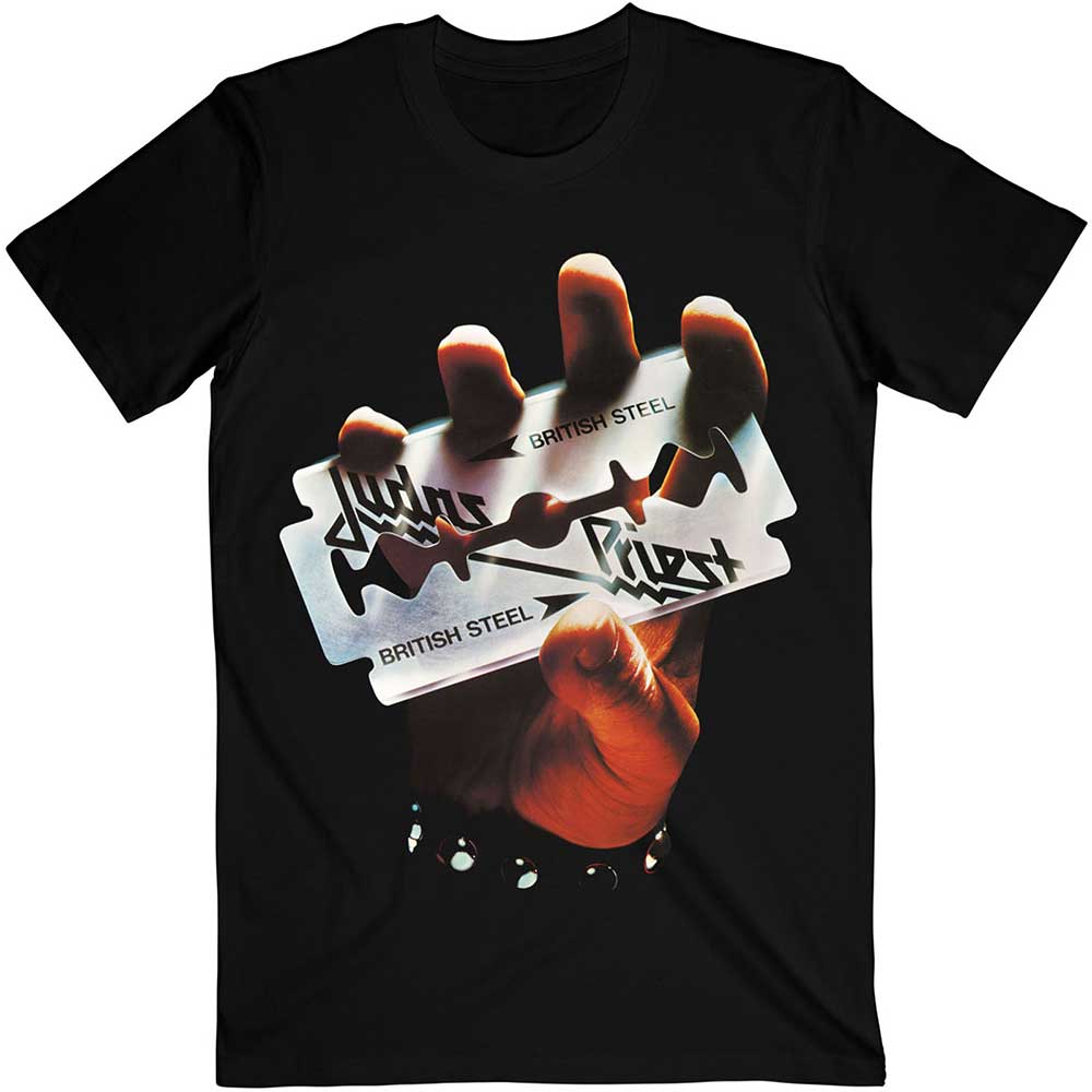 Judas Priest Unisex T-Shirt: British Steel T-Shirt